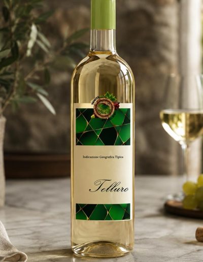 vino etichetta elegante