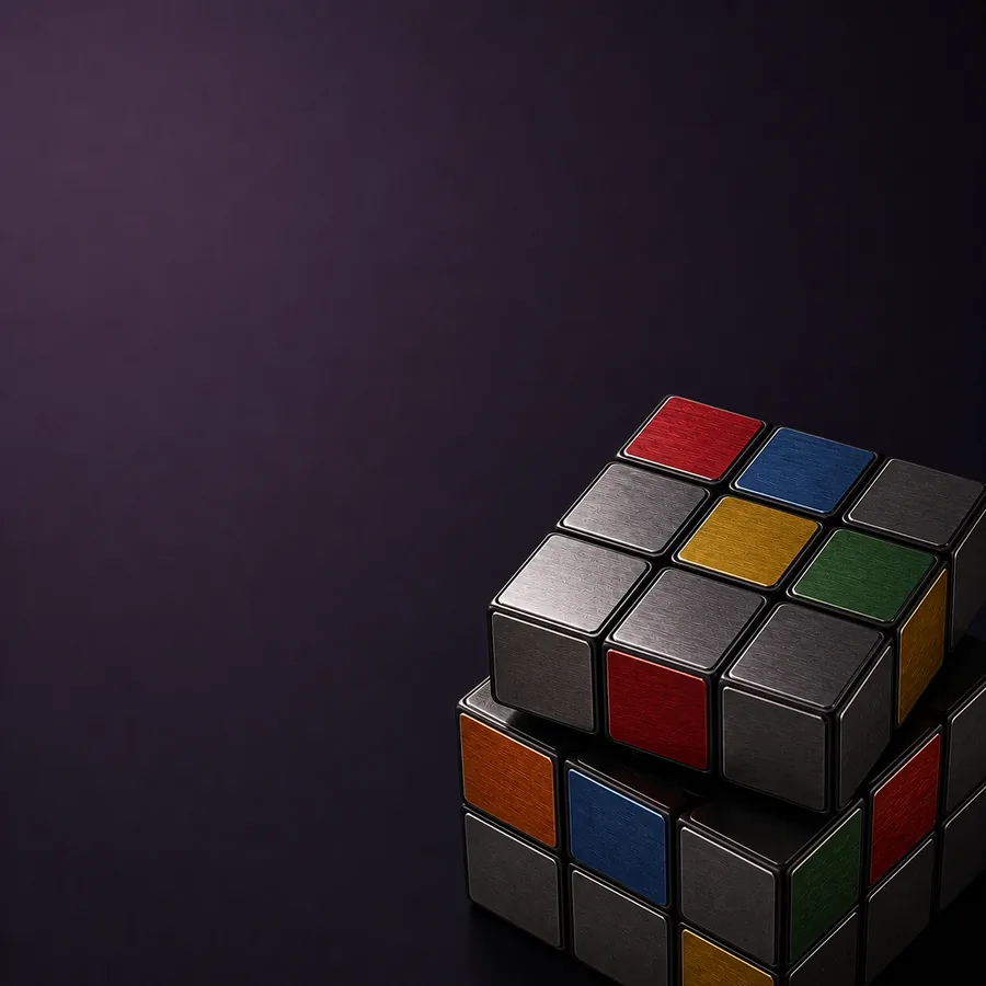 Cubo modulare che rappresenta l'intelligenza artificiale per le aziende