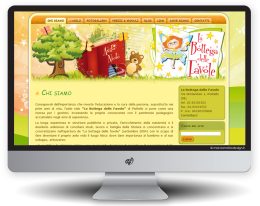 Realizzazione Sito Web | Asilo Bottega delle Favole| <a href="http://asilolabottegadellefavole.it/" target="_blank">link al sito web</a>