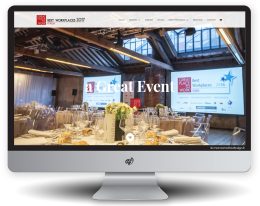 Realizzazione Sito Web | Best Workplaces Italia | Great Place to Work <a href="http://bestworkplaces.it" target="_blank">link al sito web</a>