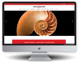 Realizzazione Sito Web | Progetto People Evolution Srl| <a href="http://www.people-evolution.it/" target="_blank">link al sito web</a>