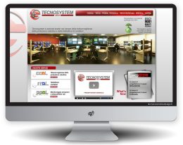 Realizzazione Sito Web | Tecnosystem Srl | <a href="http://www.marcomotta.it/tecnosystem/home.html" target="_blank">link al sito web</a>
